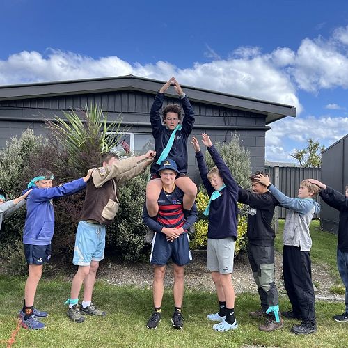 Y9 Camp 24 - Mission Groups were used to develop team building and build connections.