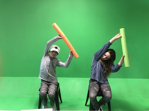 Creating a stretch and strengthening video for the elderly.