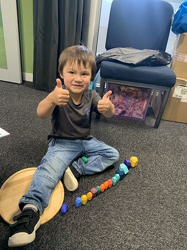 I love having visitors to my office to share their learning.
