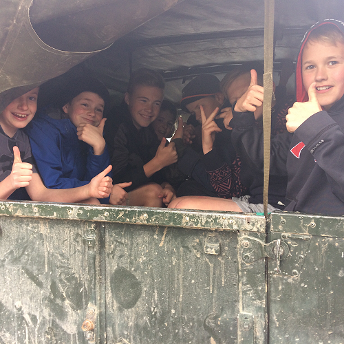 Adventures at Year 7 Camp survival.&nbsp;