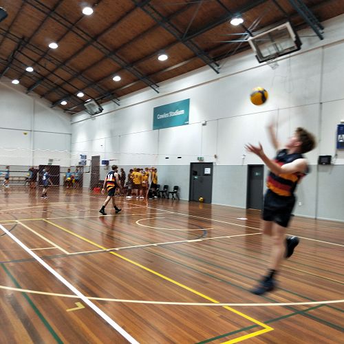 Sam Sinclair in action.