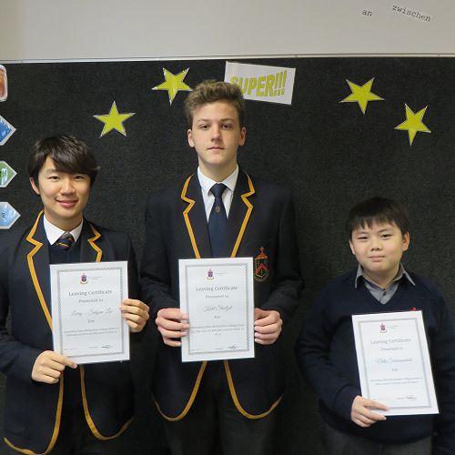 Boy's leaving us. &nbsp;(Left to Right) &nbsp;Larry Lee - Korea, Karl Stoelzel - Germany, Nath Sirisowaluk - Thailand