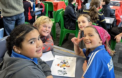 The Lit Quiz team are buzzing and ready to go!