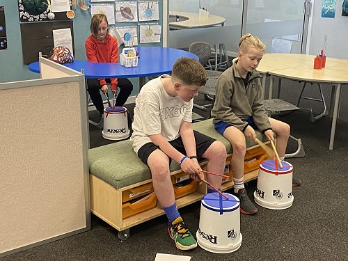 Music-Bucket Drumming
