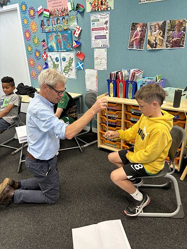 Maths-testing reaction time.