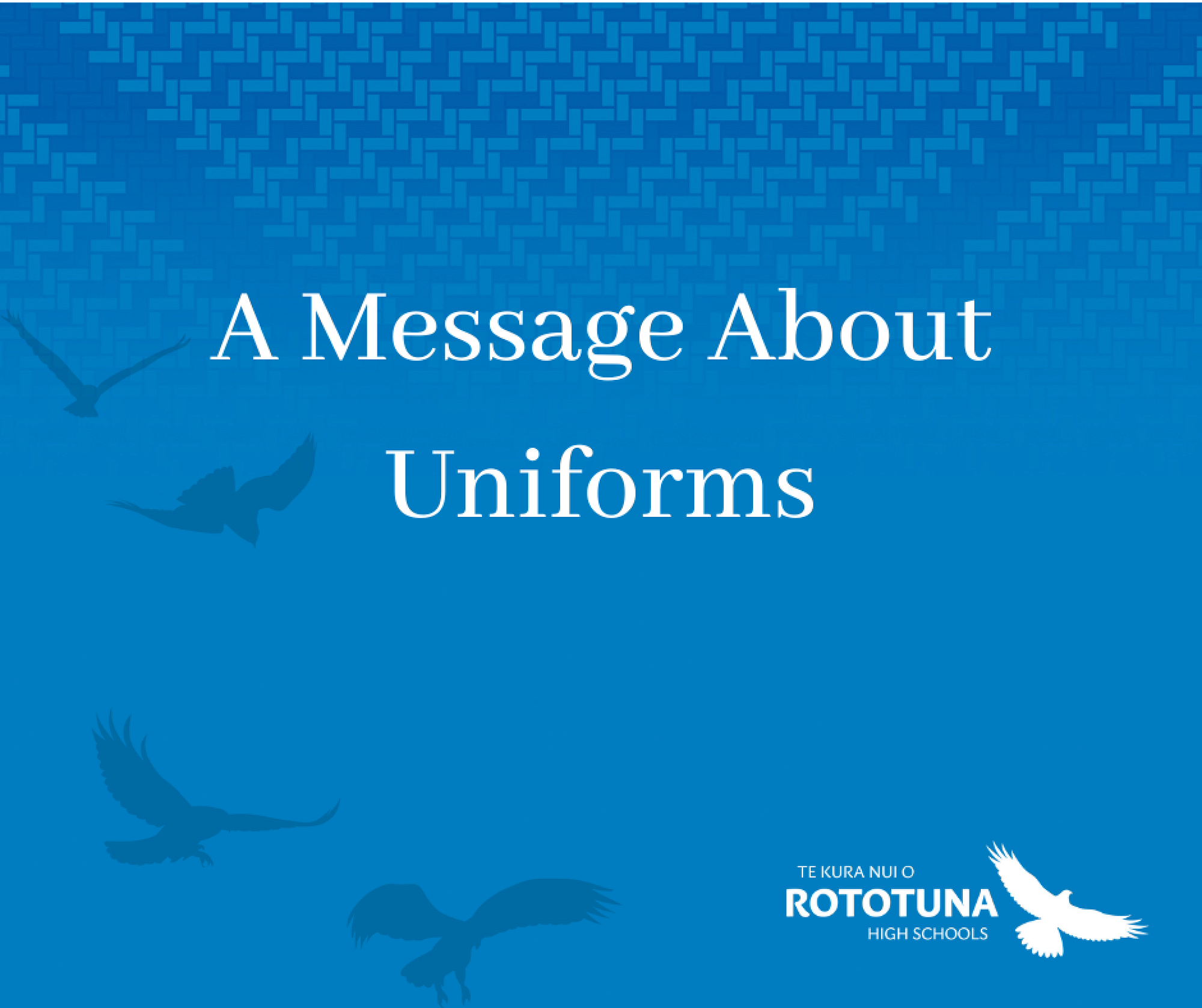 Uniform Reminders
