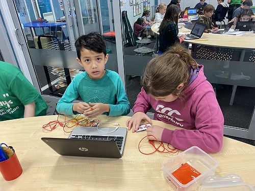 Exploring with Makey Makey