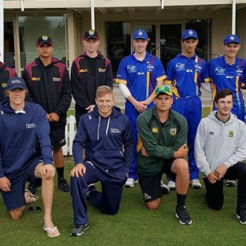 Ryan Whelan plays for the New Zealand Under-18 Cricket Team&nbsp;