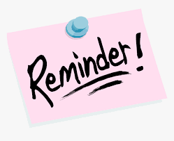 Reminders