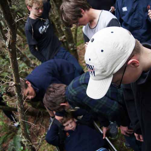 Training exercise with Search and Rescue