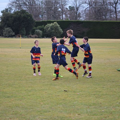 Waihi Football match. A good game that McGlashan were very dominant in. Final score 10-1 to McGlashan.