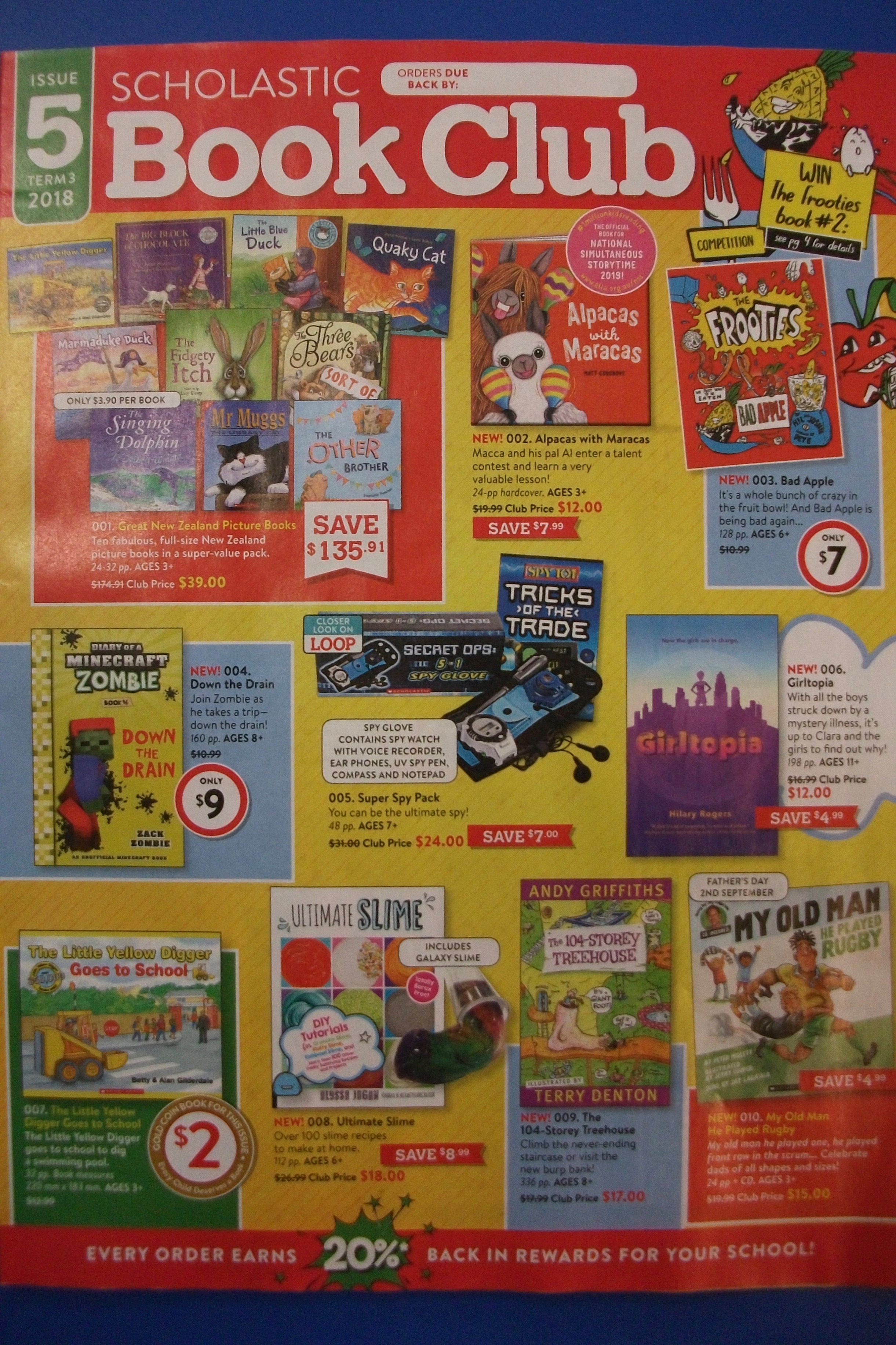 Scholastic Book Orders
