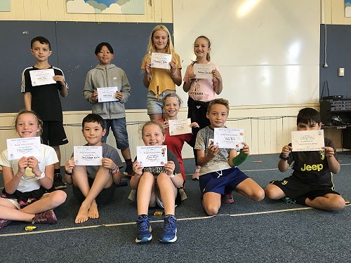 Senior assembly certificates for showing kindness! 
