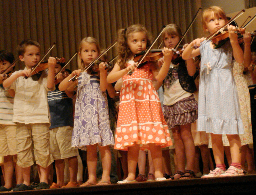 Violin lessons available at Kaikorai Primary school.