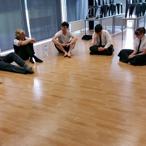 The Ugly Shakespeare Company - drama workshop with Year 13 class