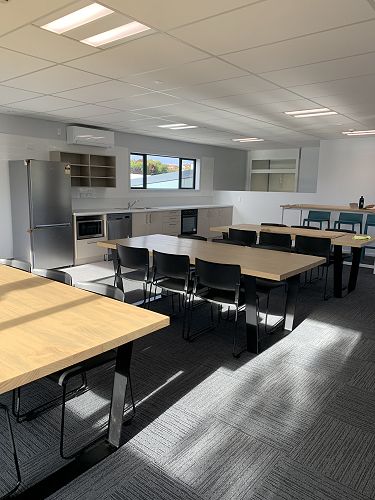 The new staffroom