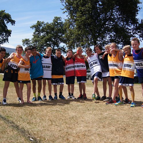 Members of 7MBE hang out at athletics.&nbsp;