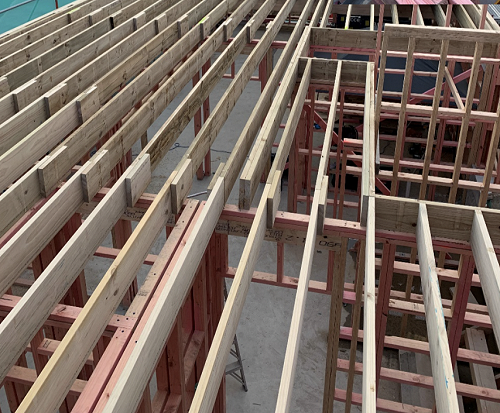 Mid Floor 50%complete.