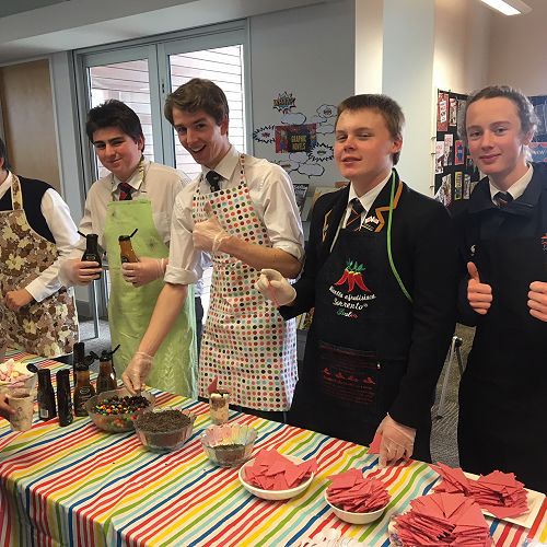 Librarians dish up the goodies!