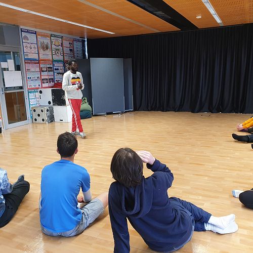 Dance workshop with Antonio Bukhar, Caroline Plummer Dance Fellow