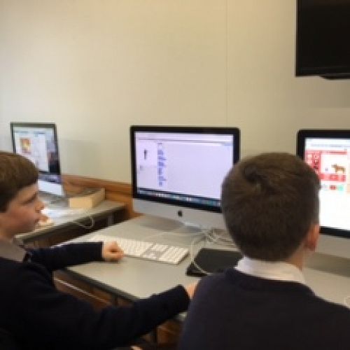 Technical Skills - Y7 & 8 students develop their computer coding skills to create their own animations.