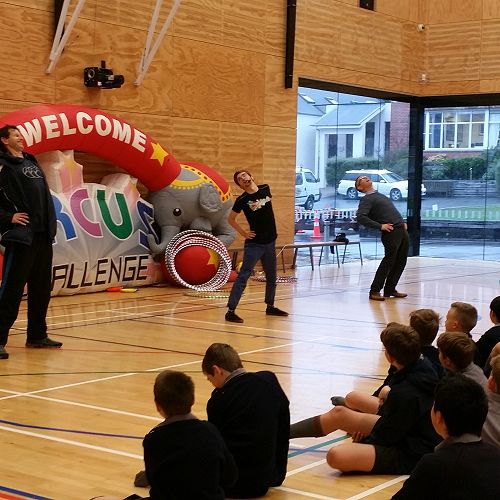 Circus Challenge - Australian Circus Company visit&nbsp;