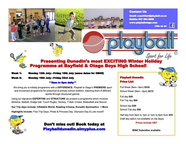 Playball Holiday Programmes