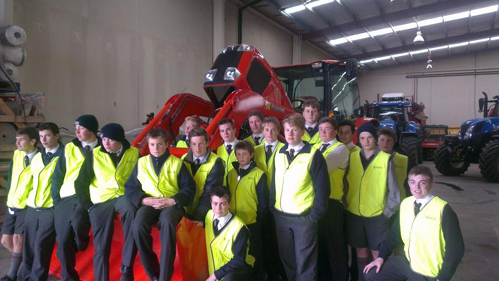 Year 10 rural Studies at Norwood's Farm Machinery