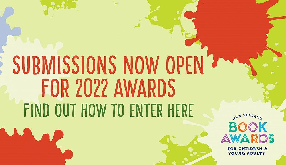 Submissions Now Open for New Zealand Book Awards for Children and Young Adults Awards