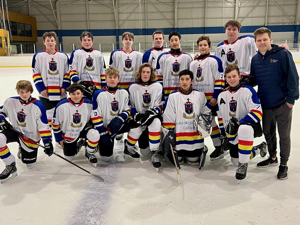 John McGlashan College Ice Hockey Tournament Team