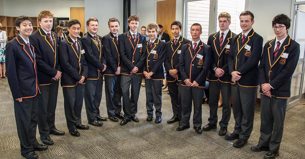 100 Club Recipients from 2016 NCEA Lvl 1