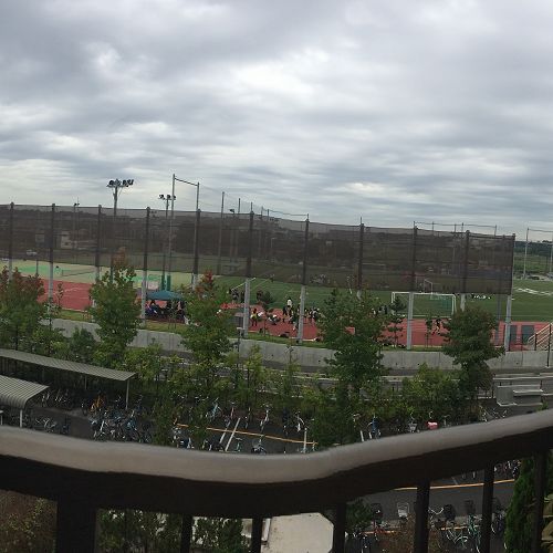 Ichikawa Gakuen - the sports ground.