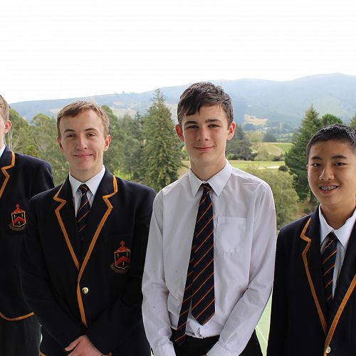 McGlashan 2 Senior Debating Team
