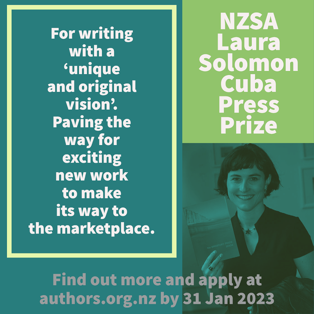 NZSA Laura Solomon Cuba Press Prize