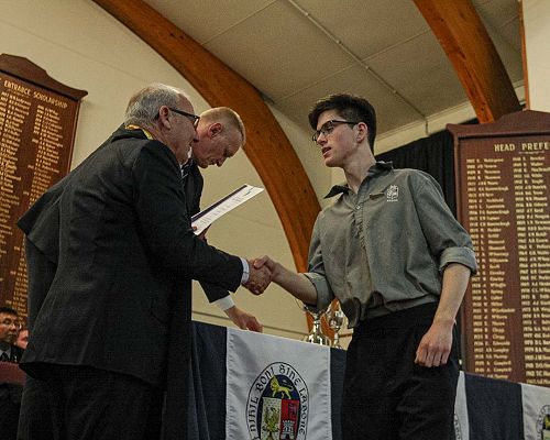 Scholarships for Tertiary Study Presentations at Senior Prizegiving 2020