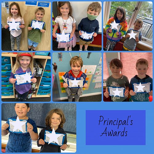 Principal's awards - Week 9 