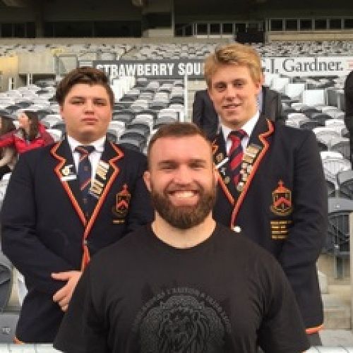 Henry and Reon meet Liam Coltman