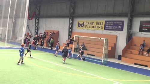 Sophie scores!