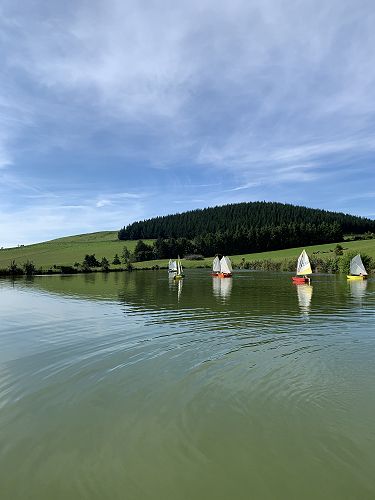 It was a stunning day on the water at McKerrows Pond