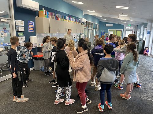 Drama with Miss Hall