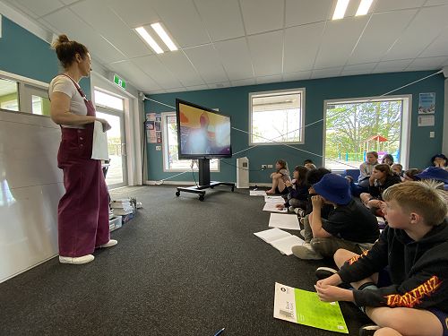 Art in Schools Programme with Kirsten Parkinson.