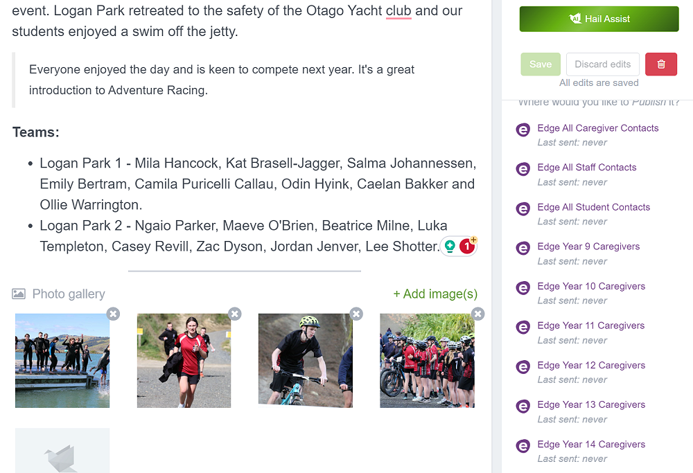 Hail & Edge are now Integrated 💚💜