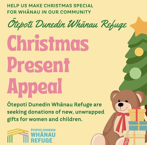 A reminder we are collecting gifts for this appeal. There is a Christmas box set up in the office should you be in a position for donate to the cause.