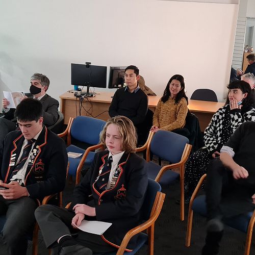 Messages of Aroha -- John McGlashan College outreach arts community project