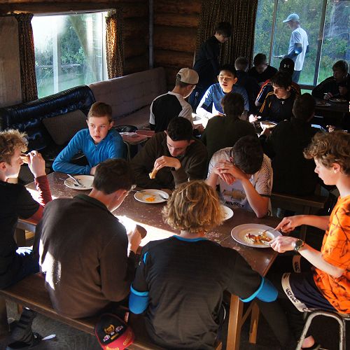 Breakfast at Huxley Lodge