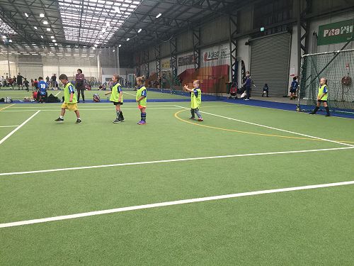 Lining up on defence 