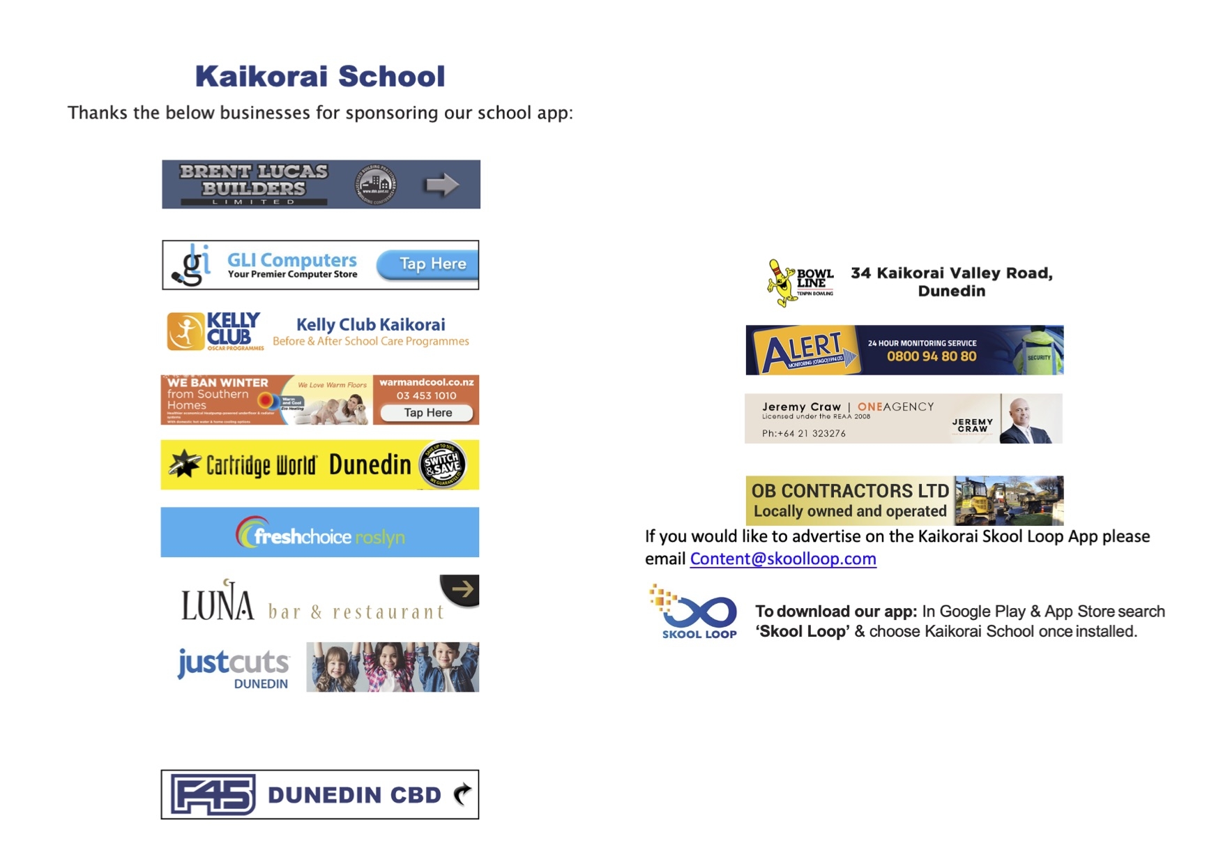 Skool Loop Sponsors