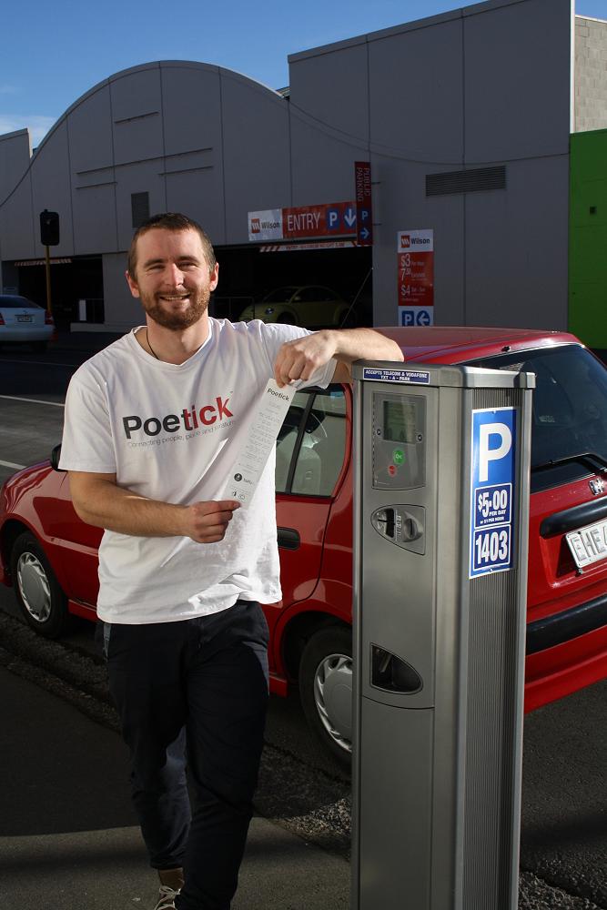 Poems on the Street: Dunedin’s Poetic Parking Machines
