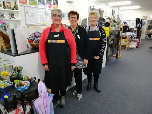Mosgiel Shop - Sue, Carol and Val