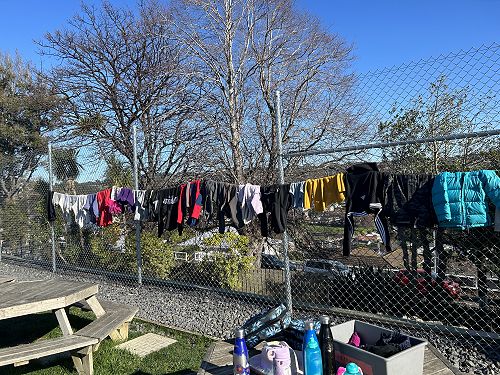 Do you recognise any clothing? All unnamed and unclaimed - it will be donated to the  charity store in the holidays